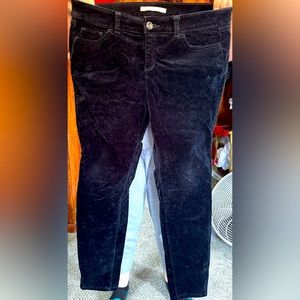 Lauren Conrad Black Velvet Jeans